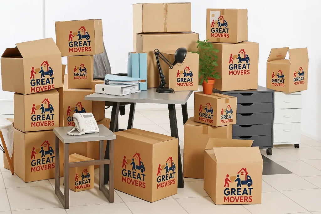 Packet Furniture with logo